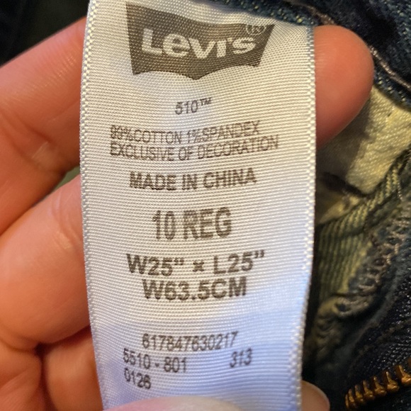 Boy’s Size 10 LEVI Jeans -EUC - Picture 5 of 6